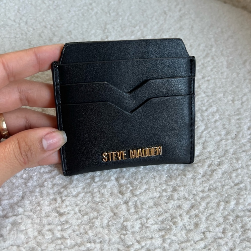 Steve Madden Black card holder - Picture 5 of 6